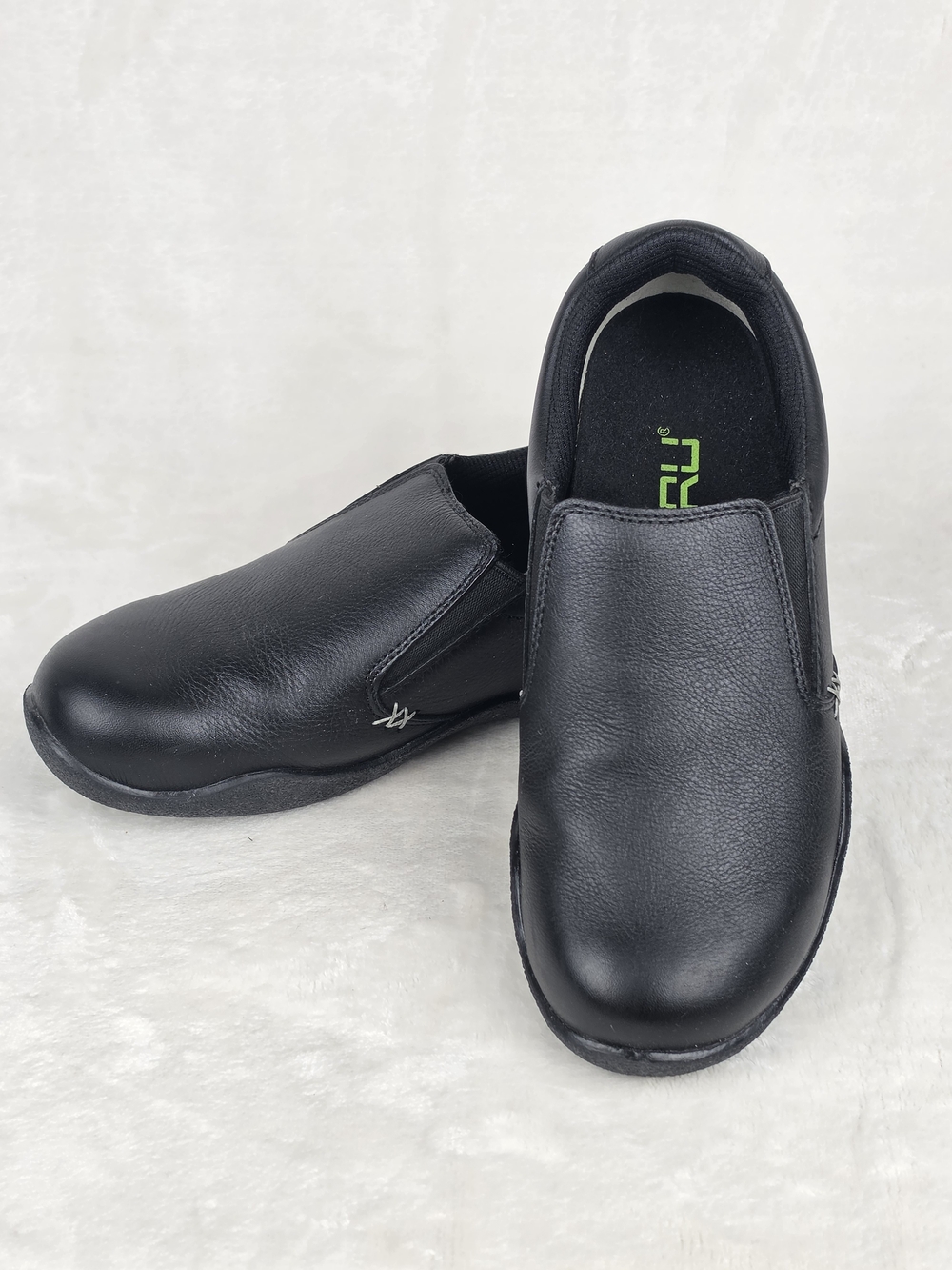 Kuru Kivi Womens 8 Medium‎ Black Leather Slip On Comfort Shoes Clogs